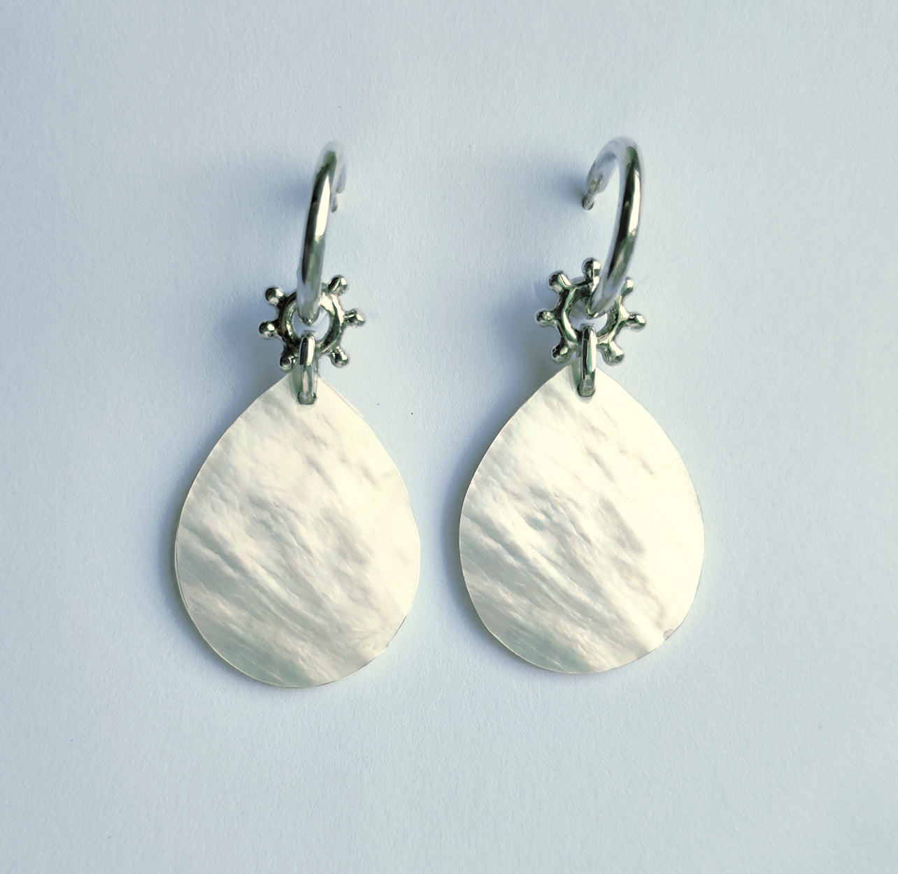 Mother of Pearl Boho Teardrop Earrings