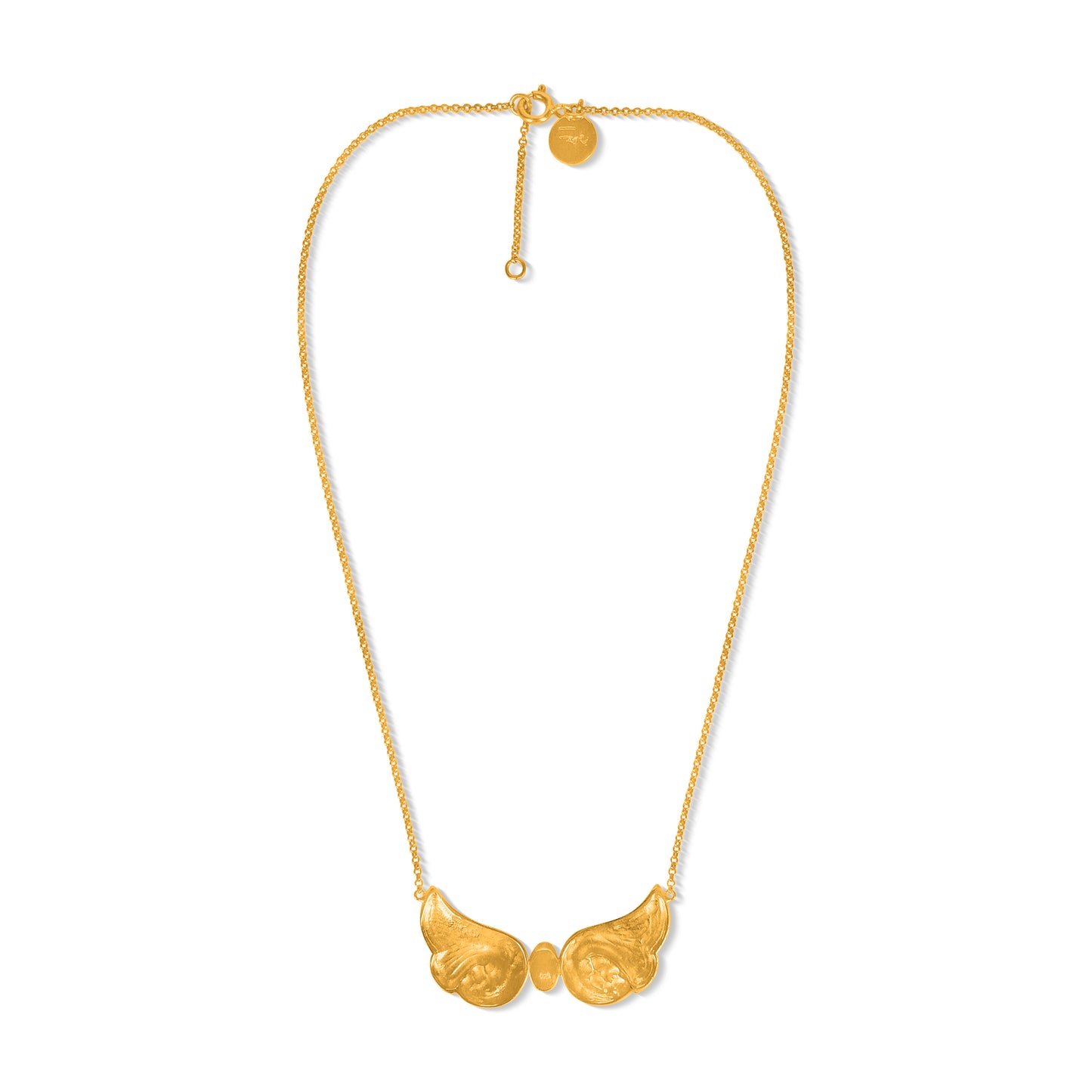 Ariel Gold Opal Necklace
