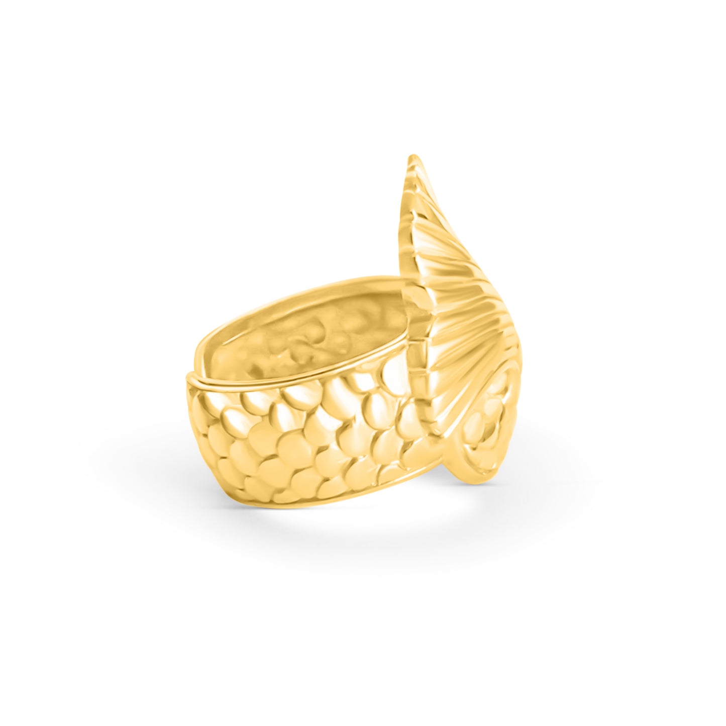 Ariel Sterling Silver 18kt Gold Plate Ring