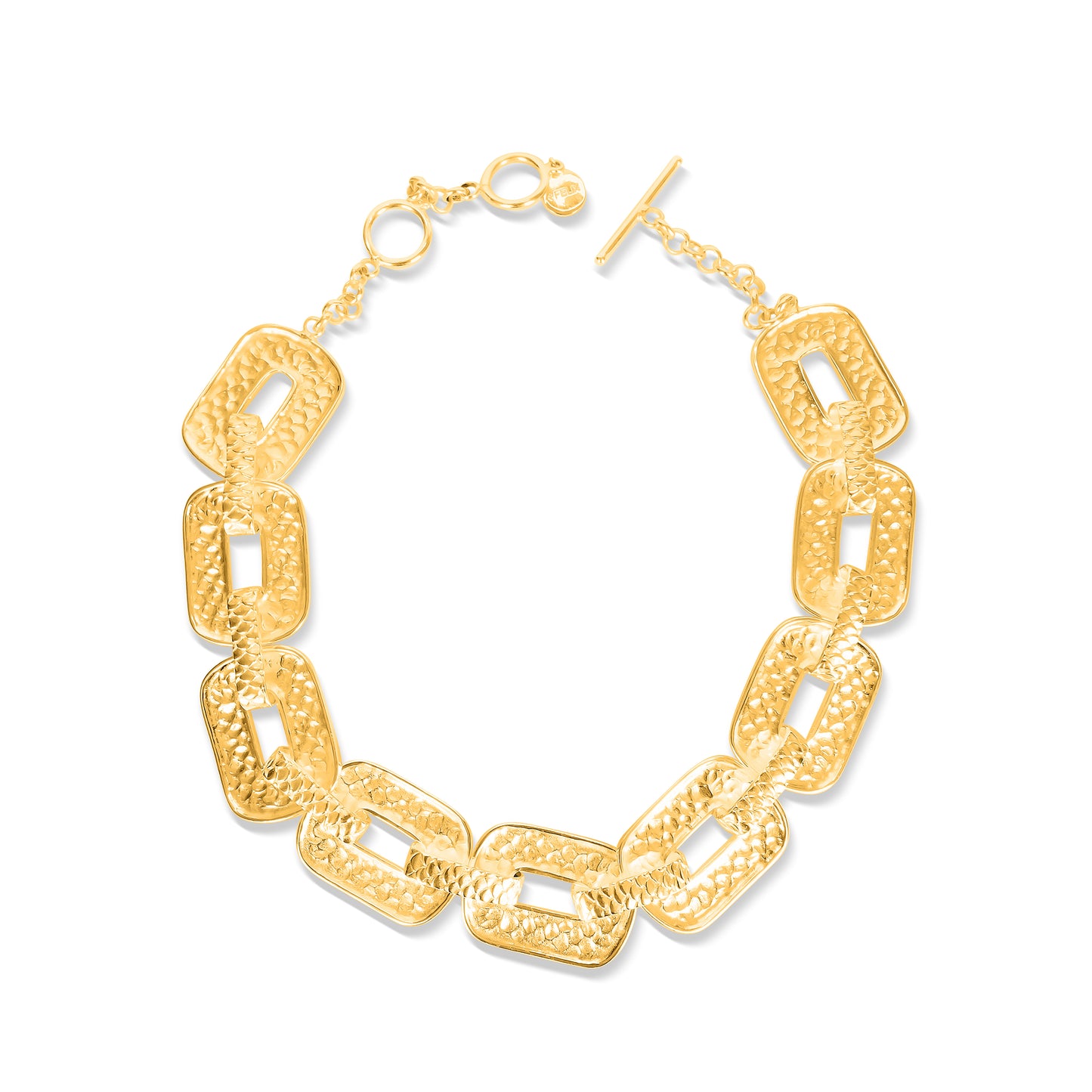 Siren Gold Collar Buckle Necklace