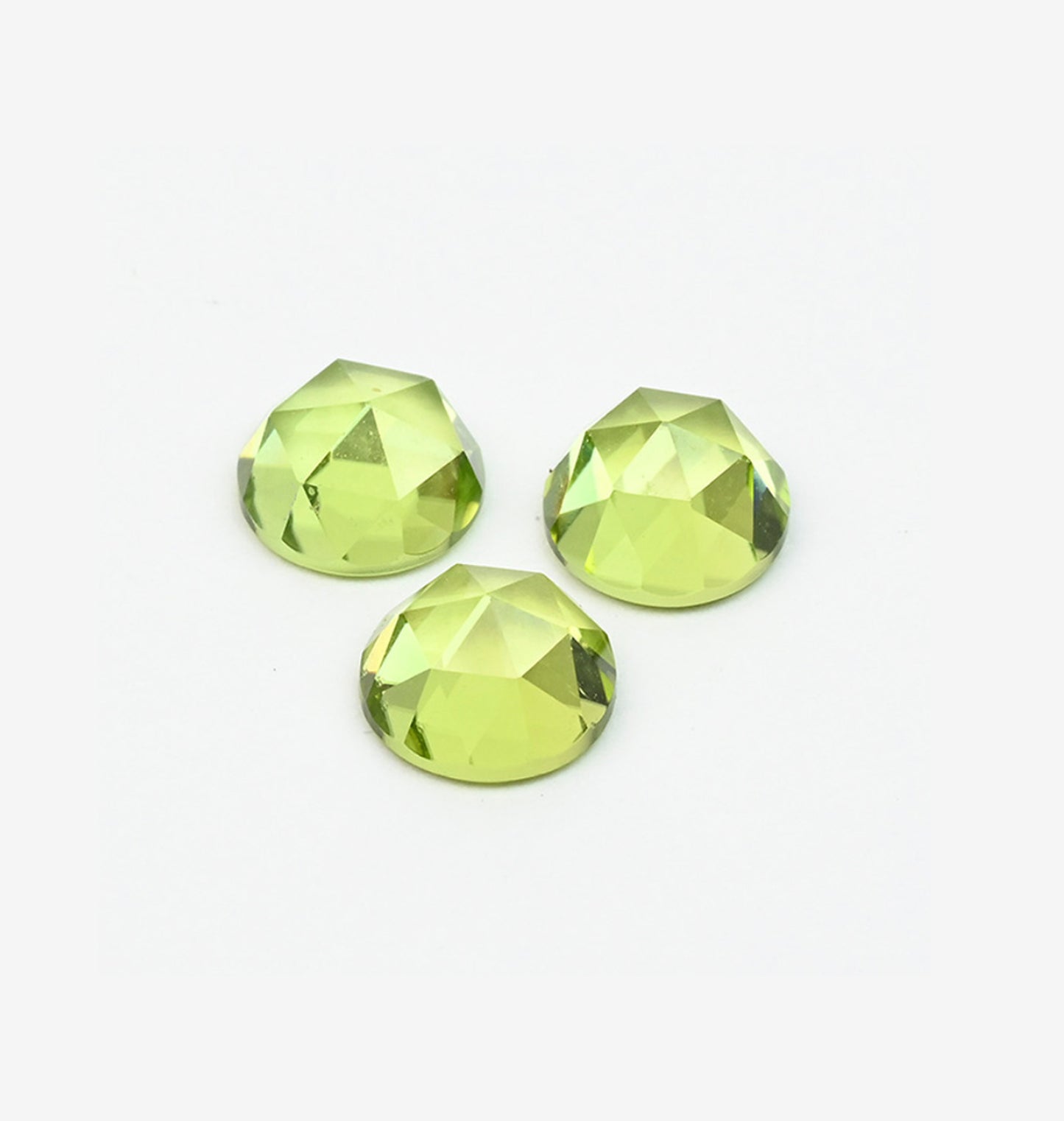 Peridot Dainty Gold Stacking Ring
