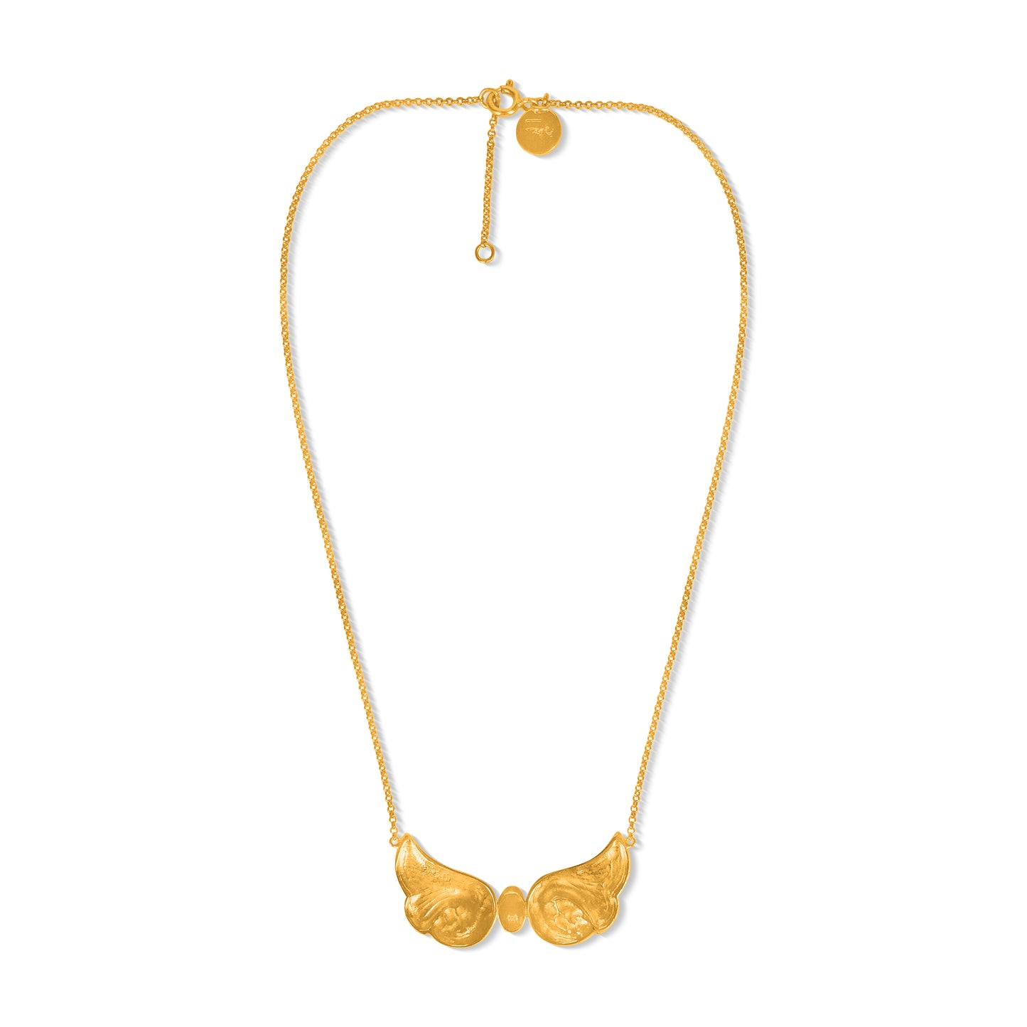 Ariel Gold Opal Necklace