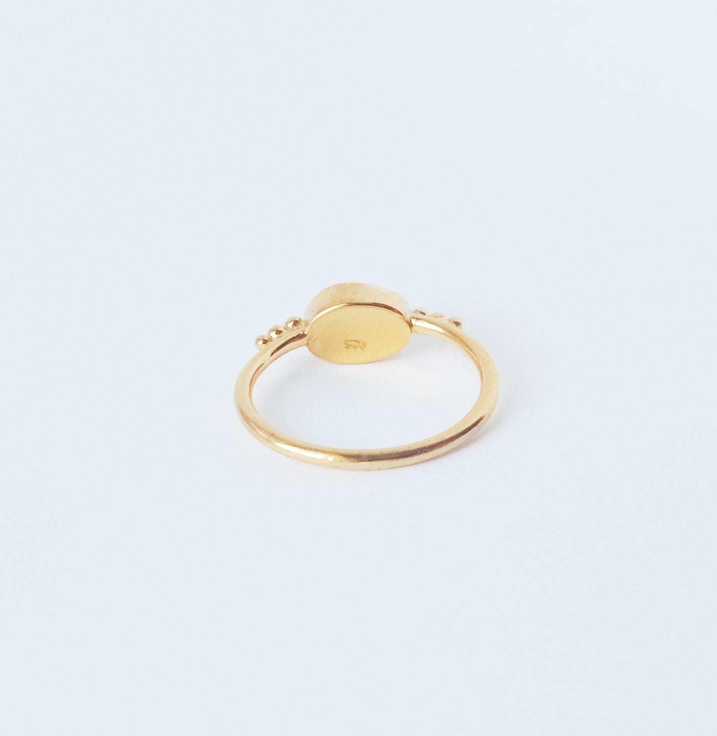 Siren Welo Opal Dainty Gold Ring