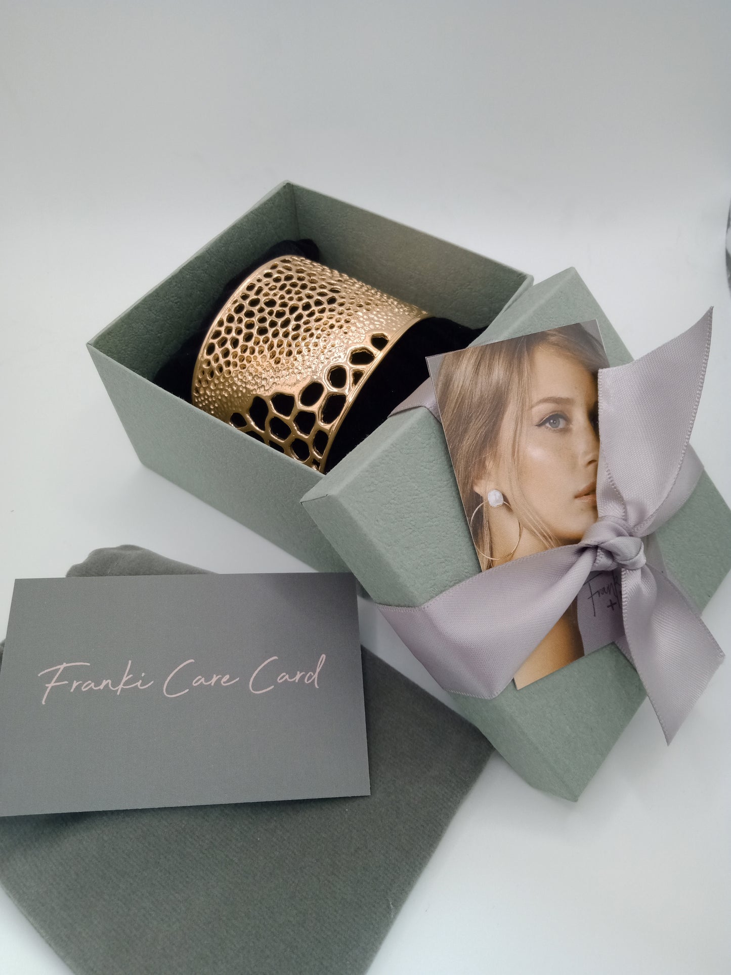 Labyrinth Gold Cuff Bangle Bracelet