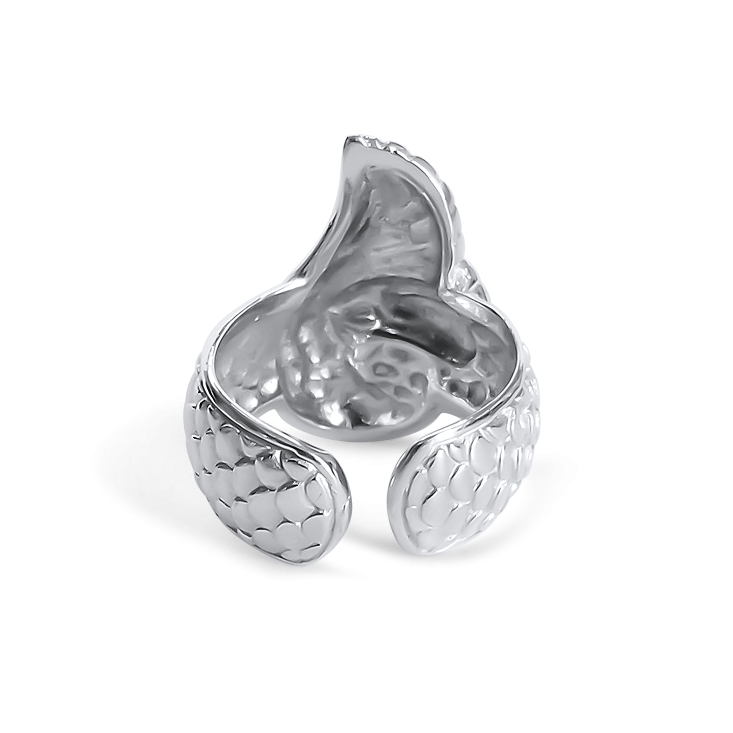 sterling silver 925 Ariel Mermaid Tail ring franki & felix jewellery