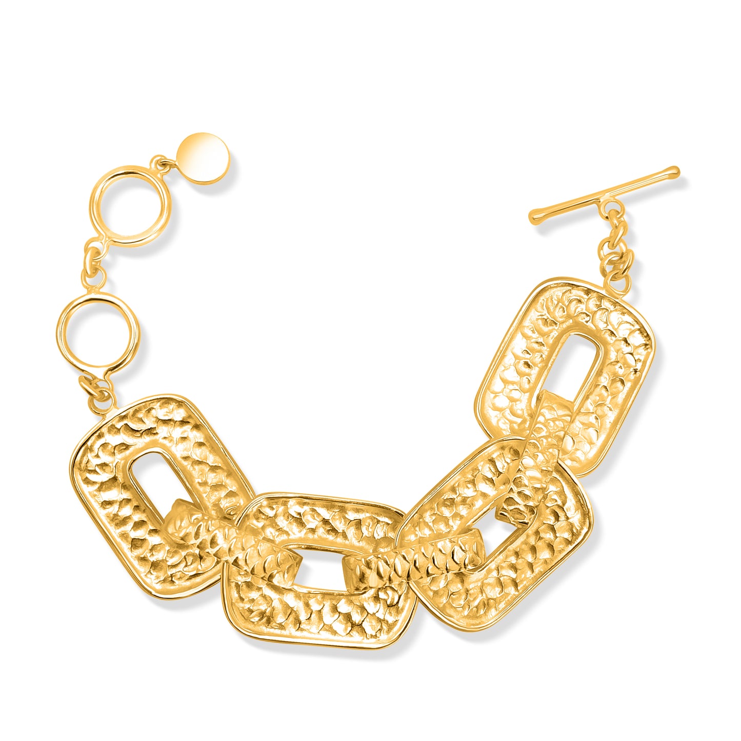 Siren Gold Buckle Chain Bracelet