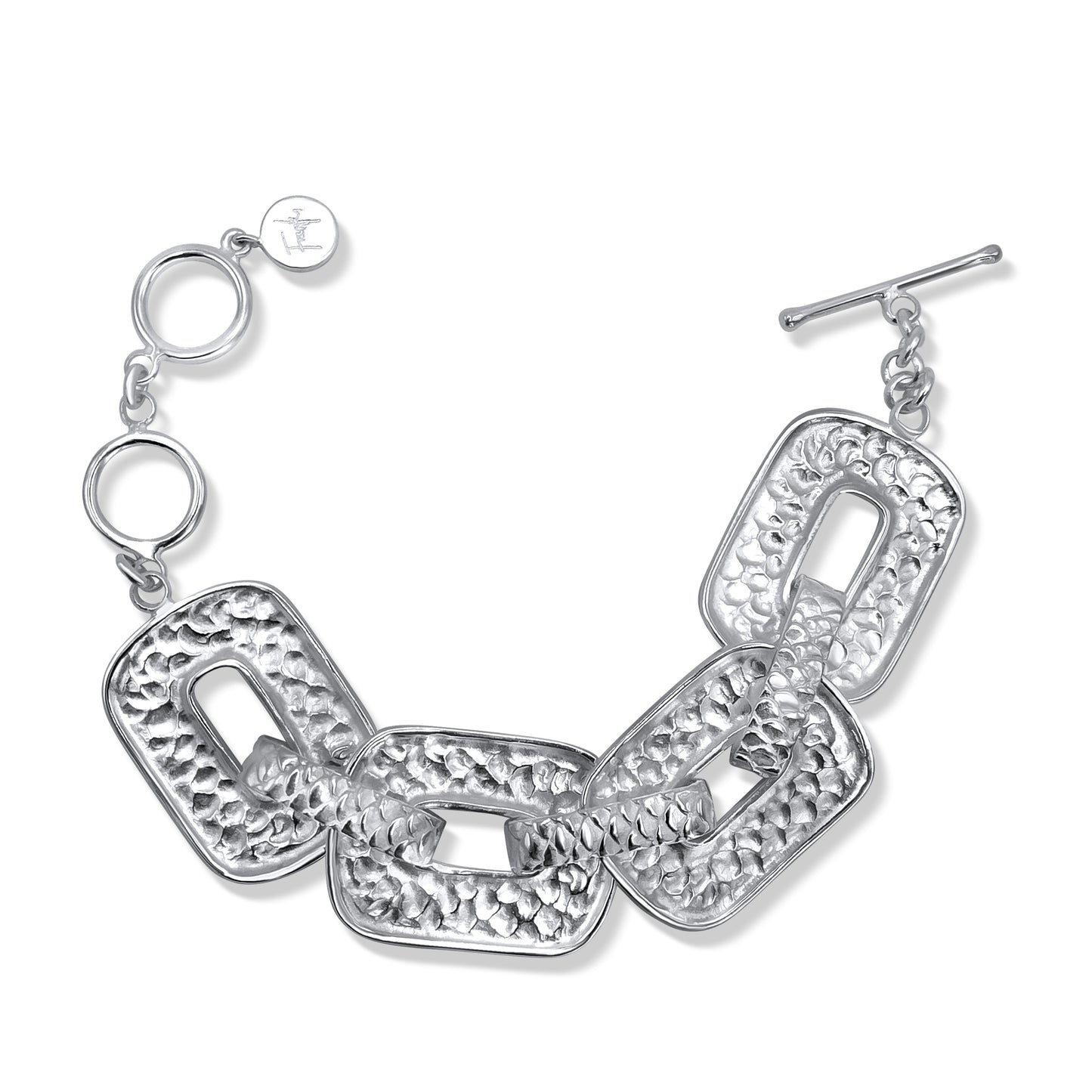 Siren Silver Buckle Chain Bracelet