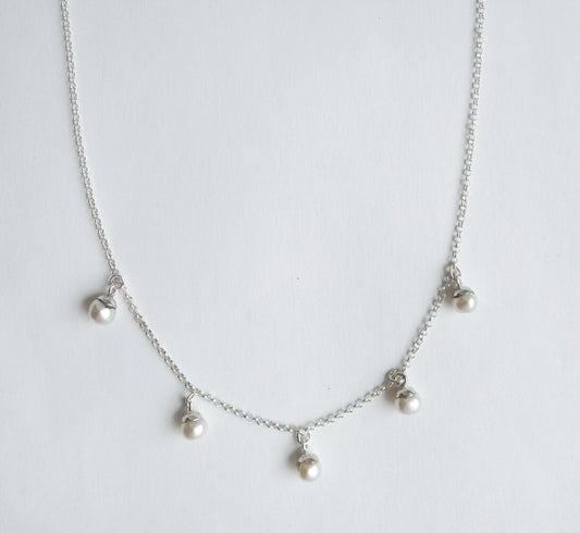 Mini Keshi Seed Pearl Necklace