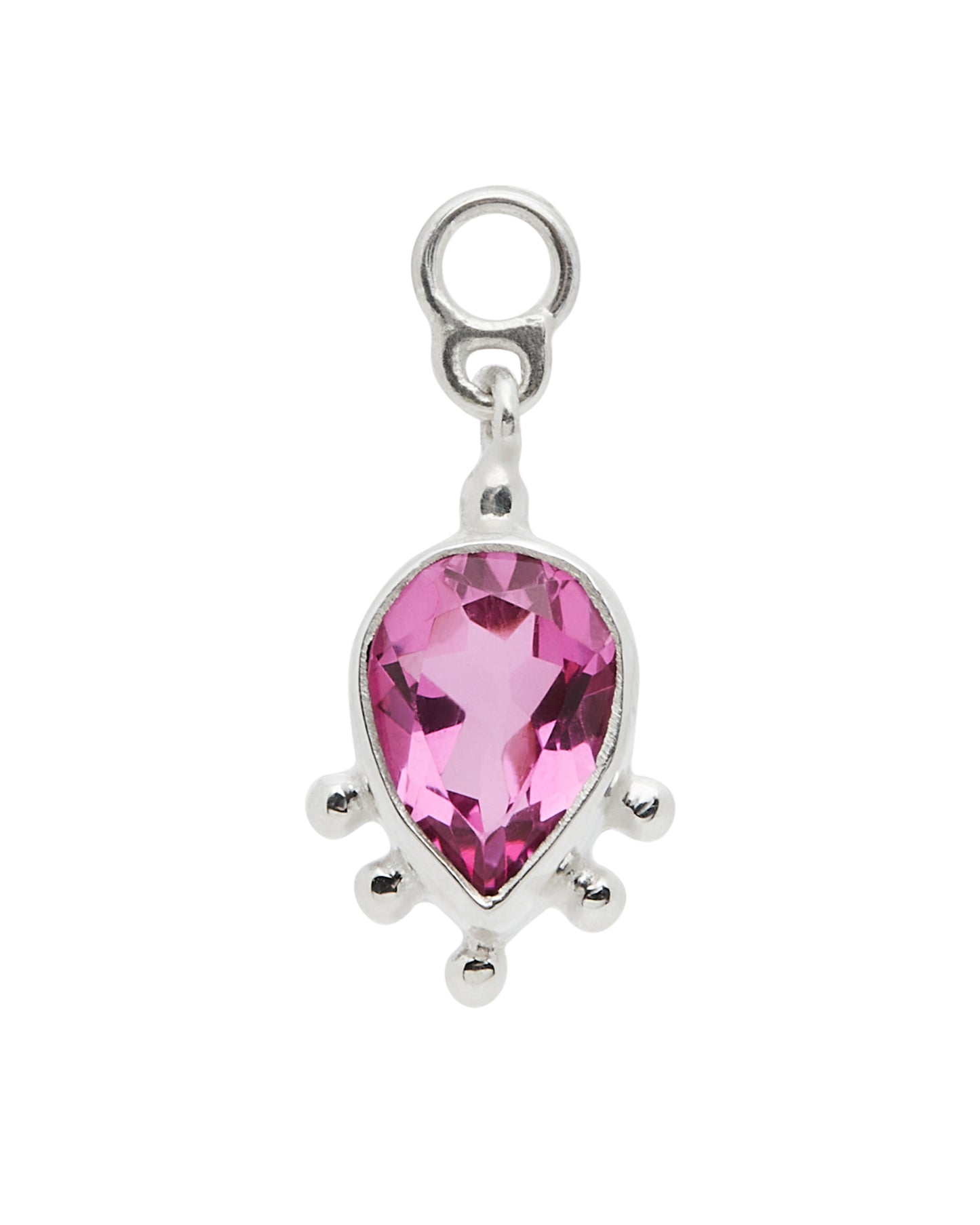 Pink Topaz Sunseeker Charm Pendant