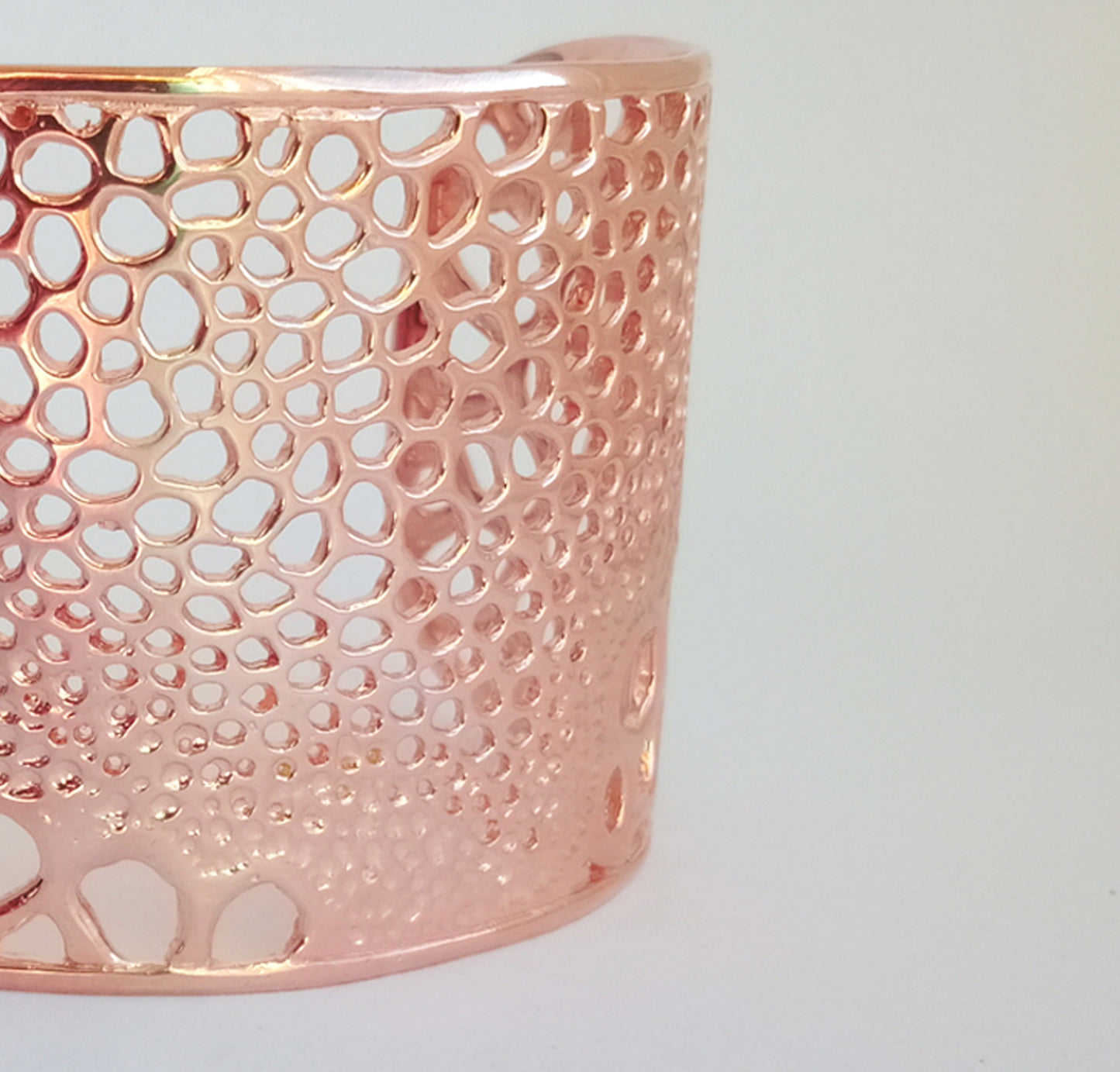 Labyrinth Rose Gold Cuff Bracelet