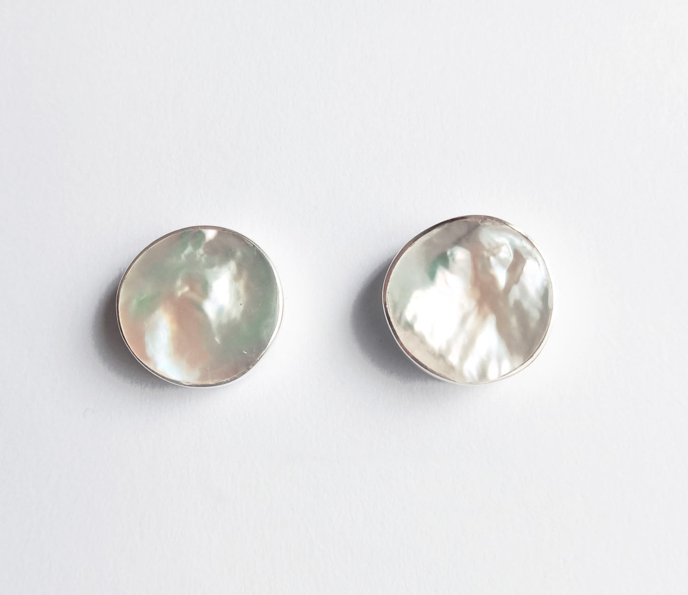 Small Baroque Pearl Minimalist Stud Earrings