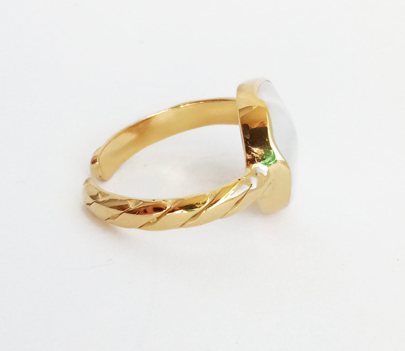 Keshi Pearl Set 1 - Necklace + Ring